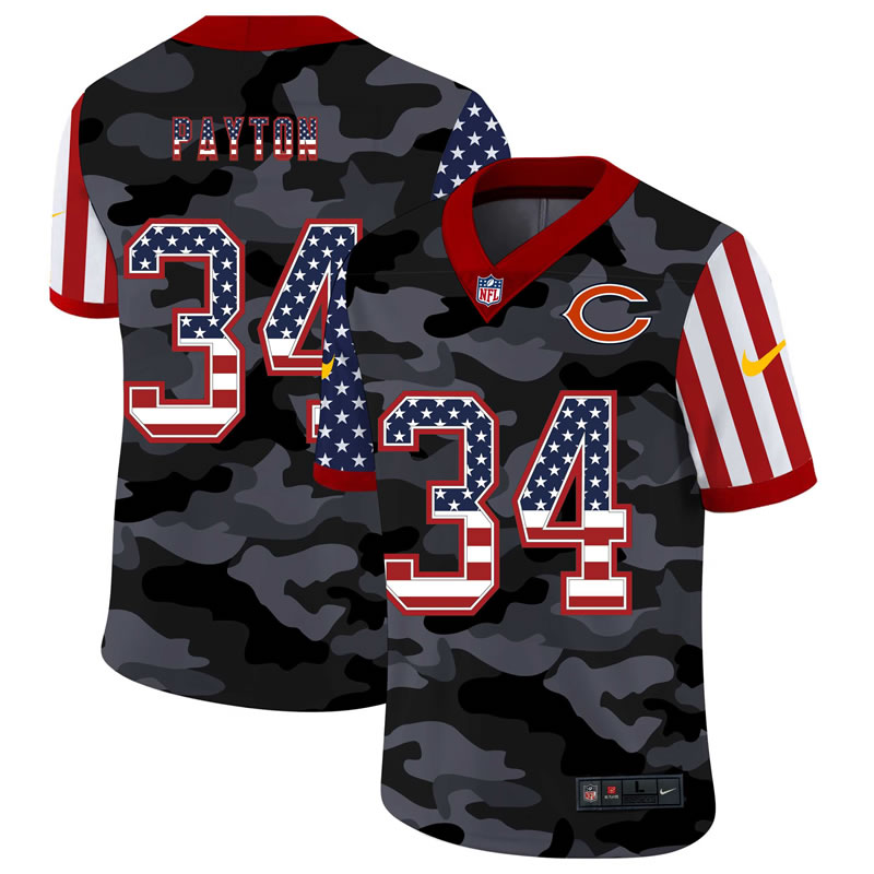 Nike Chicago Bears 34 Payton 2020 USA Camo Salute to Service Limited Jersey zhua,We sell and wholesale Nike Chicago Bears 34 Payton 2020 USA Camo Salute to Service Limited Jersey zhua on line form chian!